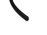 Wire Loom Black 20' Feet 3/8" Split Tubing Hose Cover Auto Home Marine