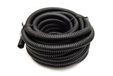 Wire Loom Black 20' Feet 3/8" Split Tubing Hose Cover Auto Home Marine