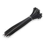 Cable Matters (Combo Pack) 200 Self-Locking 6+8+12-Inch Nylon Cable Ties (Tie Wraps/Zip Ties) in Black & White