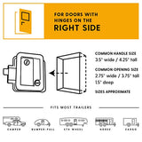 RVLock V4 Keyless Entry Handle w/Integrated Keypad & Fob