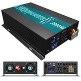 WZRELB 3000w Pure Sine Wave Solar Power Inverter Home Power supply Car Inverter Generator