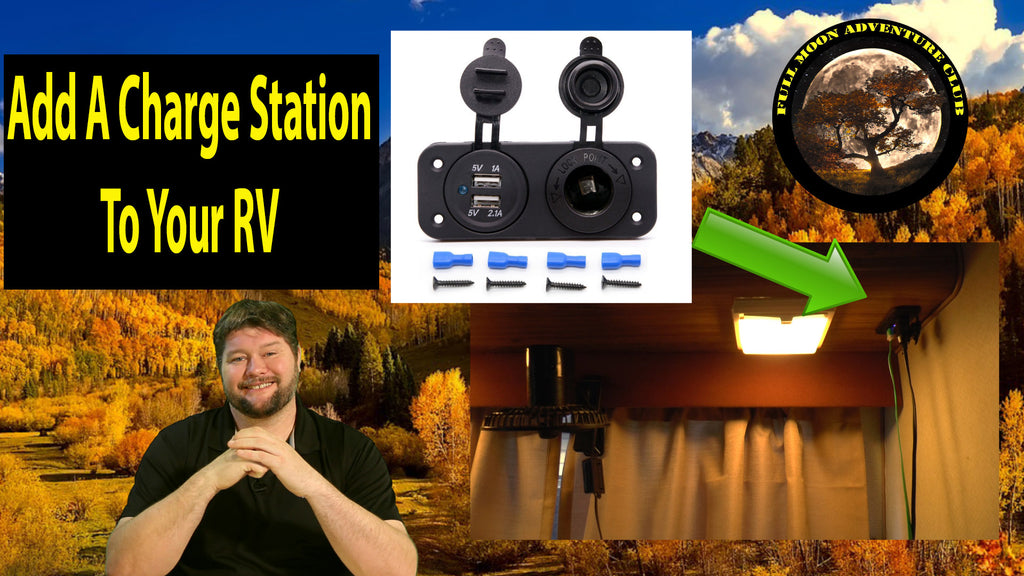 Add A USB Charge Station To Your RV