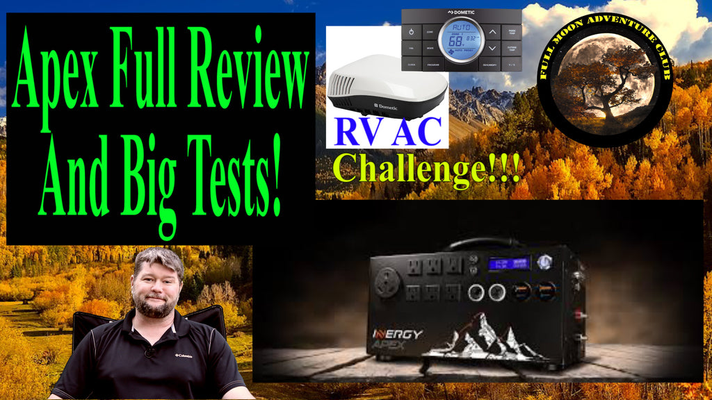 Inergy Apex Hands On Review And Big Tests! -  Best Solar generator 2019