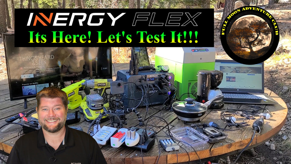 Inergy Flex 1500 Solar Power Generator Prototype Test and Review