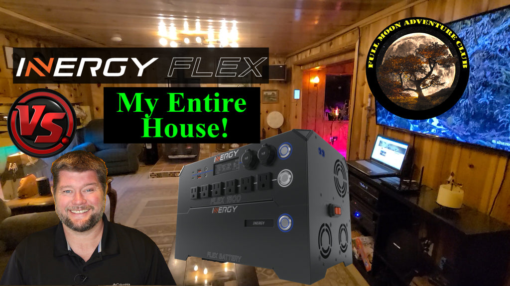 Inergy Flex Solar Generator Running My Whole House