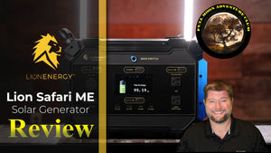 2000 Watt Portable Solar Generator - Lion Safari ME Review
