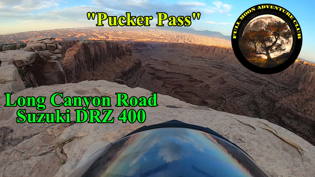 Long Canyon Road Utah Bottom To Top Suzuki DRZ 400