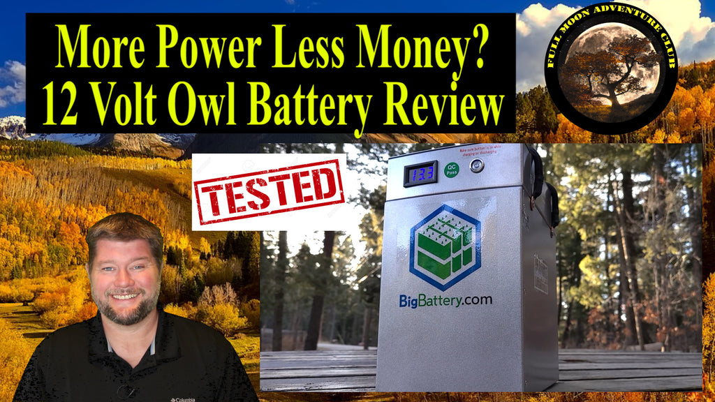 Afordable LifePO4 lithium battery? Bigbattery.com Owl Battery Review and Test