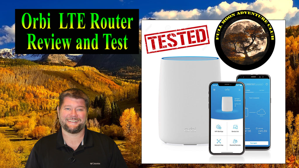 Orbi 4G LTE Router Review and Test - VS Verizon Mifi Jetpack