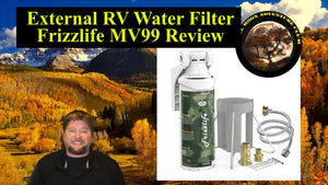 Frizzlife RV External Water Filter