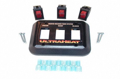 UltraHeat - 3 Gang System Kit Switch Package with Lighted Switches, 13.5 VDC