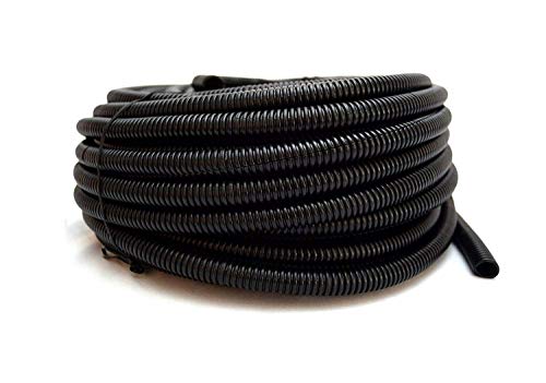 3/8 DIA. SPLIT LOOM TUBING, BLACK