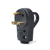 BougeRV 30 AMP RV Receptacle Plug Electrical Plug Adapter with Handle (Male Plug)